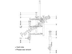 Fork's components (Kayaba)