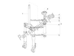 forcella / tubo sterzo - unità cuscinetto sterzo