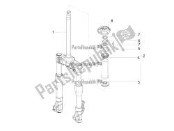 Fork/steering tube - Steering bearing unit