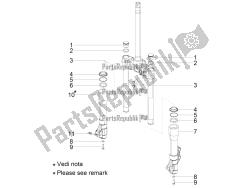 Fork's components (Kayaba)