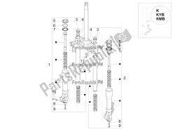 Fork's components (Kayaba)