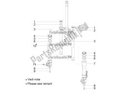 Fork's components (Kayaba)