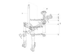 Fork/steering tube - Steering bearing unit