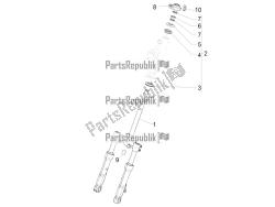 forcella / tubo sterzo - unità cuscinetto sterzo