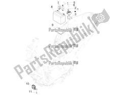 interruttori del telecomando - batteria - avvisatore acustico