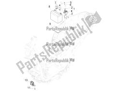 interruttori del telecomando - batteria - avvisatore acustico