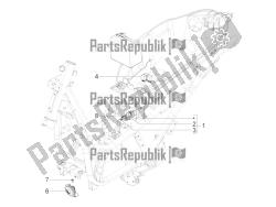 interruttori del telecomando - batteria - avvisatore acustico