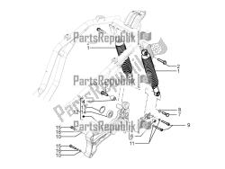 Rear suspension - Shock absorber/s