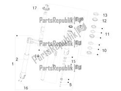 forcella / tubo sterzo - unità cuscinetto sterzo