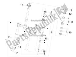 forcella / tubo sterzo - unità cuscinetto sterzo