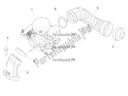 Carburettor, assembly - Union pipe