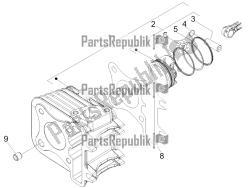 Cylinder-piston-wrist pin unit