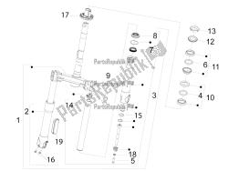 Fork/steering tube - Steering bearing unit