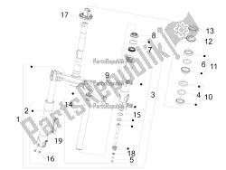 Fork/steering tube - Steering bearing unit