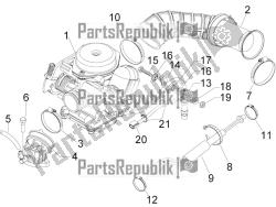 Carburettor, assembly - Union pipe