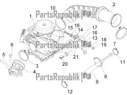 Carburettor, assembly - Union pipe