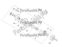 Driven pulley