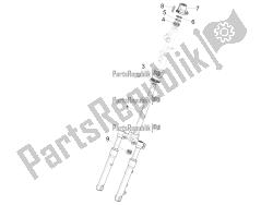 forcella / tubo sterzo - unità cuscinetto sterzo