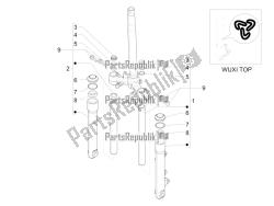 composants de la fourche (wuxi top)