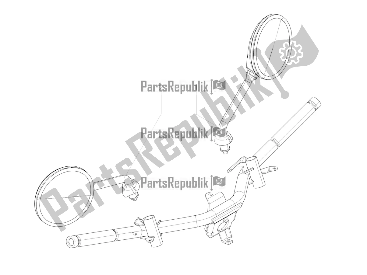 Toutes les pièces pour le Miroir (s) De Conduite du Piaggio Liberty 125 Iget Corporate 2022