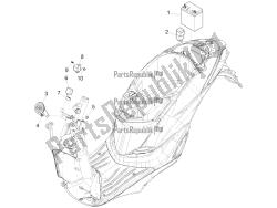 interruttori del telecomando - batteria - avvisatore acustico