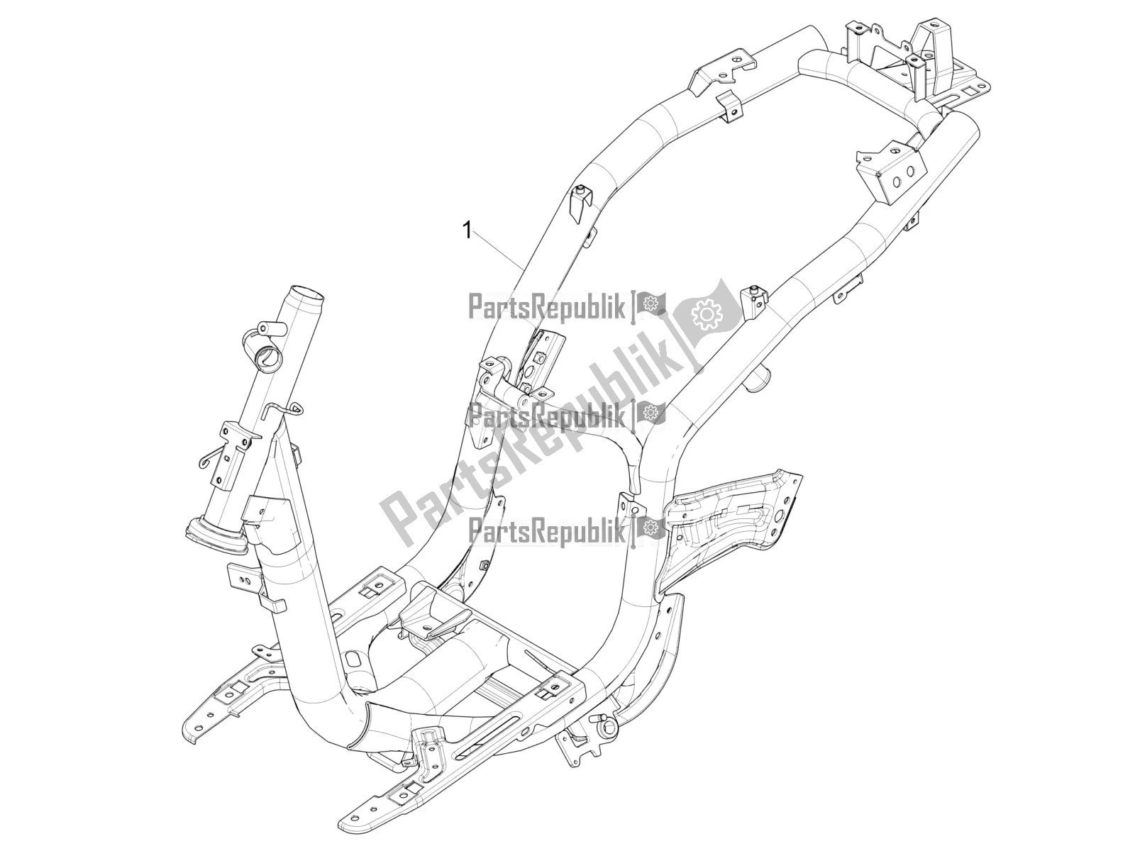 Toutes les pièces pour le Cadre / Carrosserie du Piaggio Liberty 150 Iget ABS Apac 2016