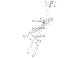 forcella / tubo sterzo - unità cuscinetto sterzo