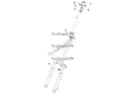 Fork/steering tube - Steering bearing unit