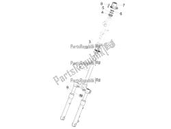 forcella / tubo sterzo - unità cuscinetto sterzo