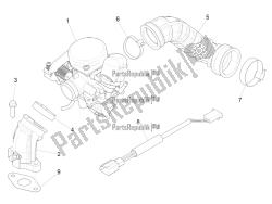 Carburettor, assembly - Union pipe