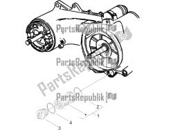 Flywheel magneto cover - Oil filter