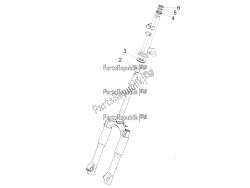 Fork/steering tube - Steering bearing unit