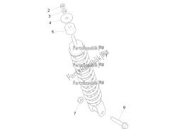 sospensione posteriore - ammortizzatore / i