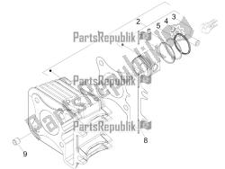 Cylinder-piston-wrist pin unit