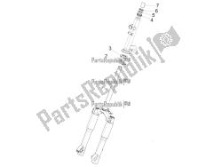 Fork/steering tube - Steering bearing unit