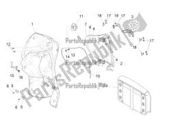 Front glove-box - Knee-guard panel