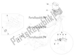 interruttori del telecomando - batteria - avvisatore acustico