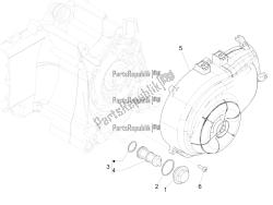 Flywheel magneto cover - Oil filter