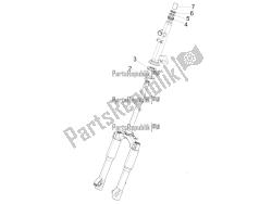 fourche / tube de direction - palier de direction