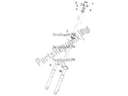 Fork/steering tube - Steering bearing unit