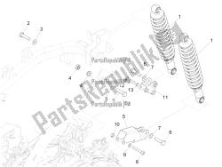 sospensione posteriore - ammortizzatore / i