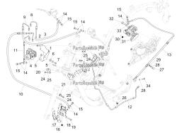 Brakes pipes - Calipers (ABS)