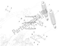 sospensione posteriore - ammortizzatore / i