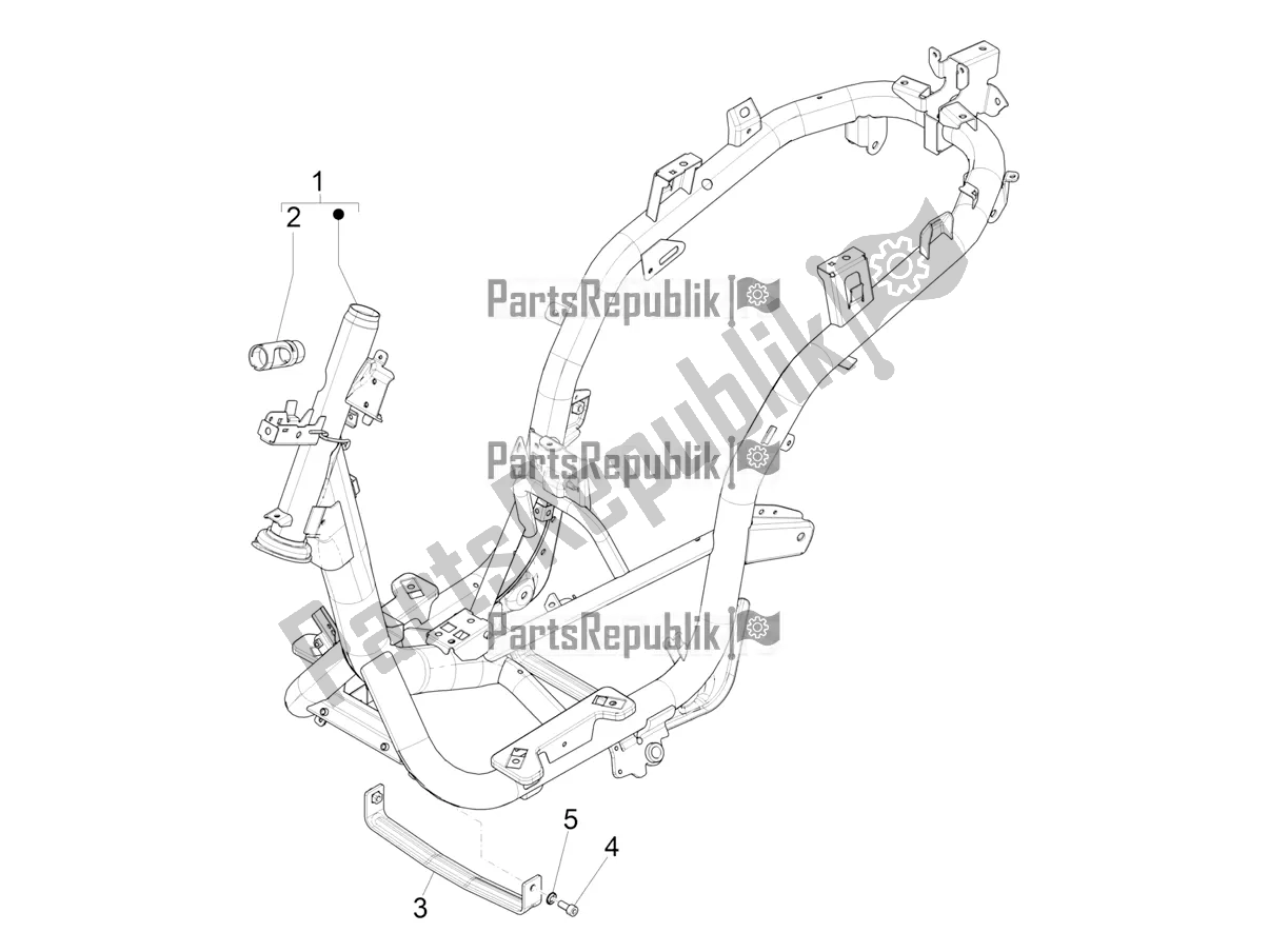 Toutes les pièces pour le Cadre / Carrosserie du Piaggio Medley 125 ABS 2021