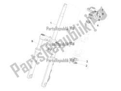 horquilla / tubo de dirección - unidad de rodamiento de dirección