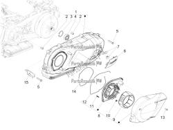 Crankcase cover - Crankcase cooling