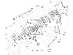 vano portaoggetti anteriore - pannello di protezione per le ginocchia