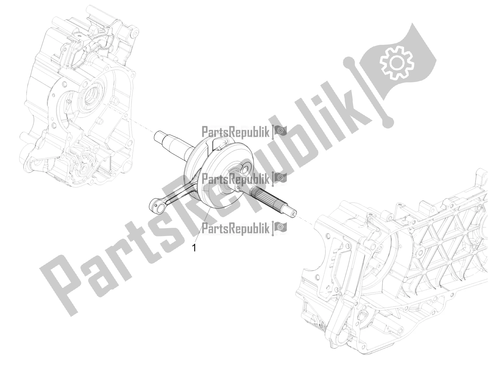 Todas las partes para Cigüeñal de Piaggio Medley 150 E5 2021