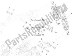 Rear suspension - Shock absorber/s