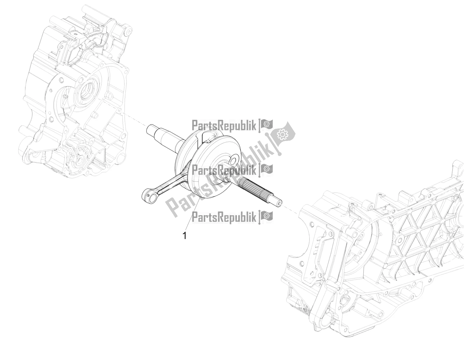 Wszystkie części do Wa? Korbowy Piaggio Medley 150 E5 2022